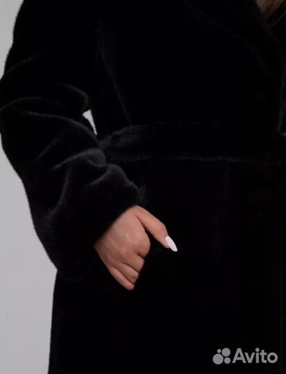 Искусственная шуба под норку