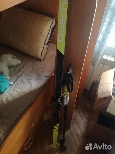 Лыжи детские новые