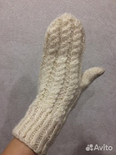 Комплект (шапка, шарф, варежки)