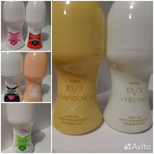 Пены,гели Avon