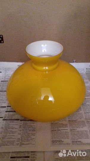 Плафоны для люстры Югославия СССР двухслойное стек