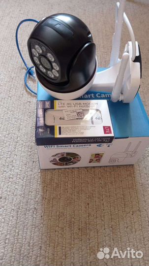 Набор wi-fi ip камера + роутер модем 4g