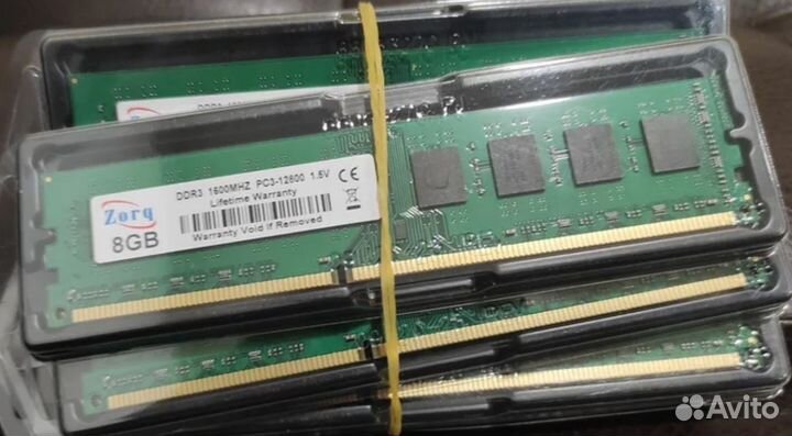 DDR3 память 8Gb 1600 MHZ для пк