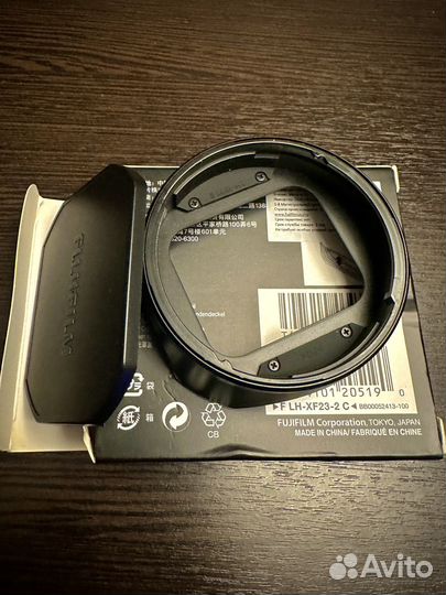 Металлическая, оригинальная бленда Fujifilm