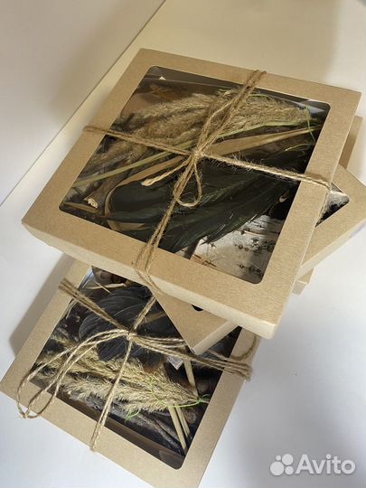 Наборы для творчества из природных материалов