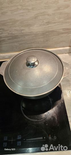 Казан алюминиевый бу