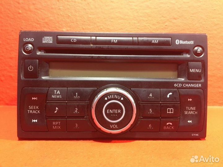 Магнитола Nissan Qashqai J10 MR20DE 2008