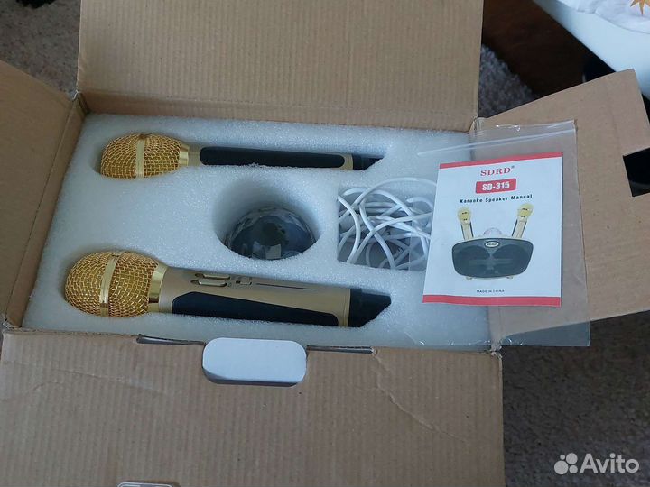 Колонка с караоке