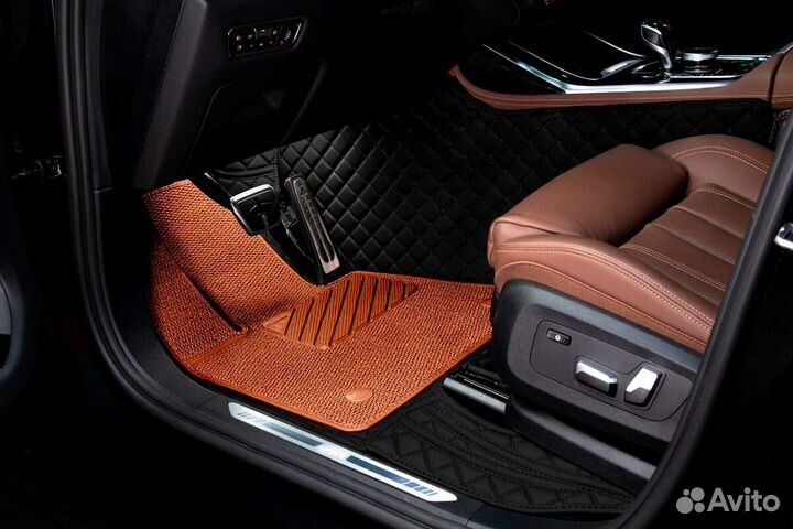 3D Коврики Range Rover из Экокожи