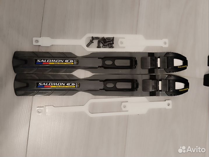 Беговые лыжи solomon +палки Solomon