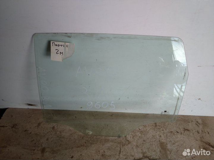 Стекло заднее левое Chevrolet Aveo 2003-2008