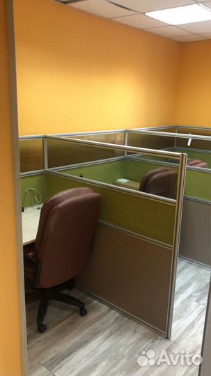 Рабочее место + Офисная перегородка