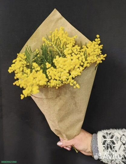 Букеты из мимозы (Арт.39809)