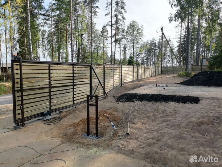 Комплект откатных ворот
