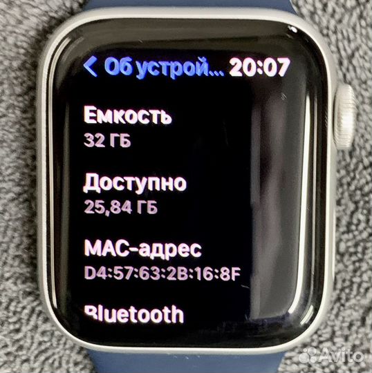 Apple watch SE 32 Гб акб 97 идеал 40мм