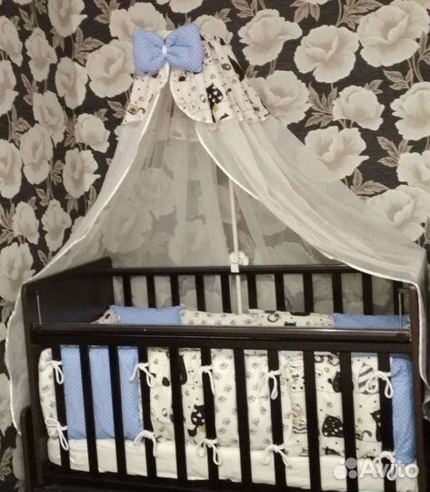 Бортики в кроватку