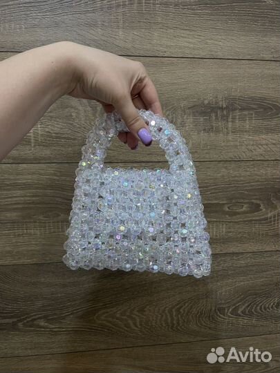 Сумочка из бусин ручной работы