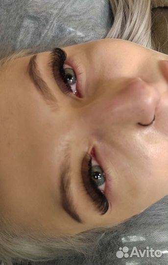 Наращивание ресниц на дому