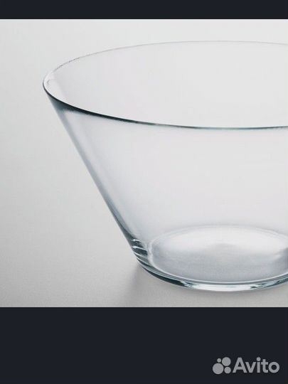 Салатник стеклянный IKEA