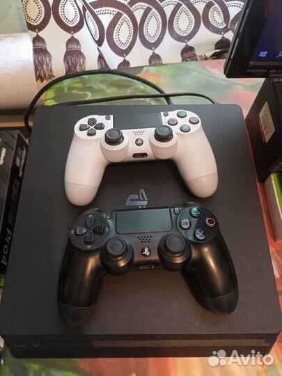 PS4 slim 1tb на прошивке 5.05