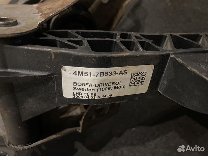 Педаль сцепления Ford Focus 2 1.6