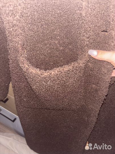 Пальто женское плюшевое