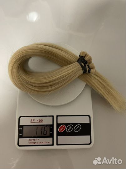 Волосы для наращивания блонд
