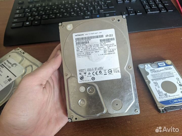 Жесткие диски 3 Тб, 1 Тб, 500 Гб