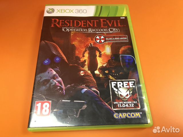 Игра Resident Evil: Raccoon City для XBox 360