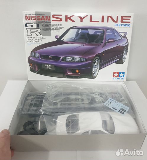 Код 24145, 1/24 автомобиль Nissan Skyline GT-R