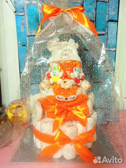 Торт из памперсов