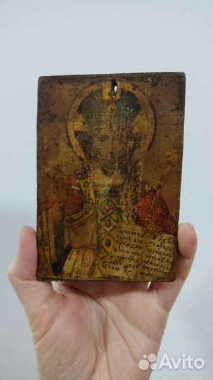 Икона Спаситель, Царь-царей антиквариат раритет