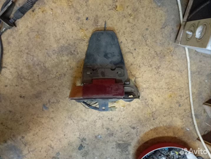 Передняя фара и пластик для скутера