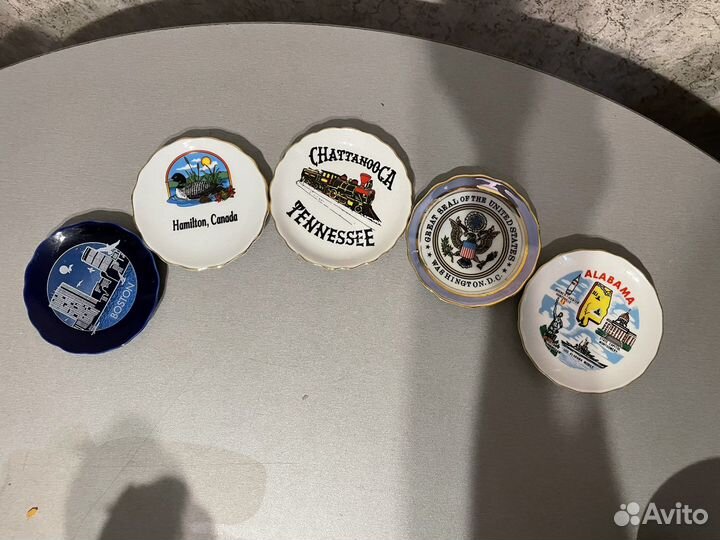 Сувенирные тарелки разных стран