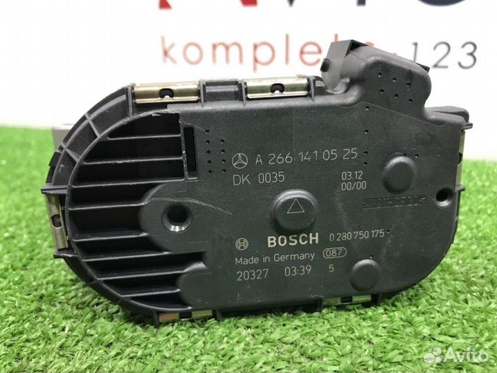 Дроссельная заслонка Mercedes-Benz C-180 W204