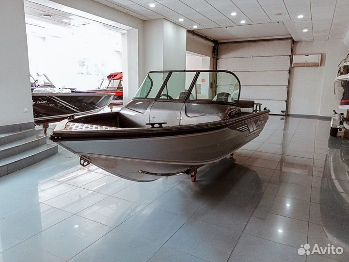 Алюминиевый рыболовный катер NorthSilver 470 Fish