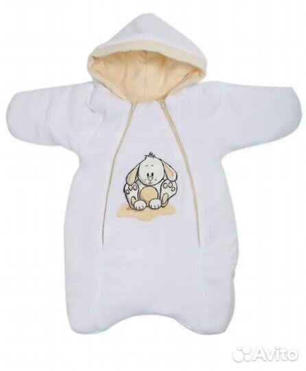 Комплект на выписку зима Одеяло Комбинезон Шапка