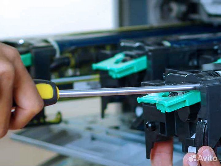 Ремонт принтеров и мфу, заправка картриджей