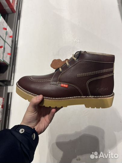 Кожаные Kickers Daltrey Chuck из США (оригинал)