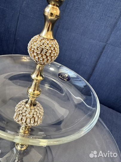 Блюдо 2-х ярусная claret