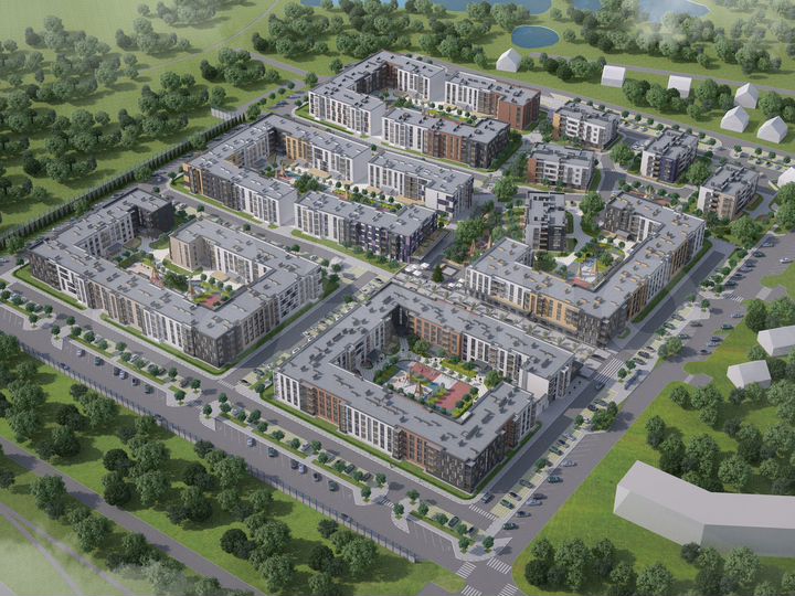 2-к. квартира, 74,3 м², 1/4 эт.