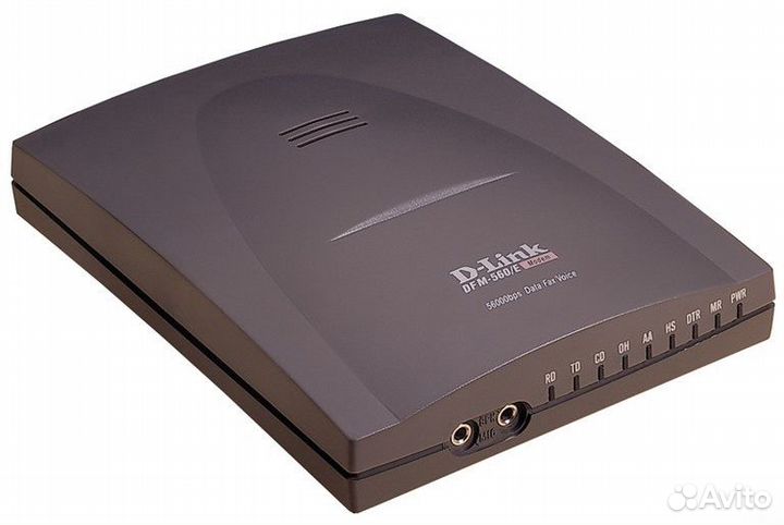 Факс-модем D-Link DFM-560E аналоговый ретро