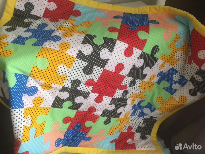 Детское лоскутное одеяло
