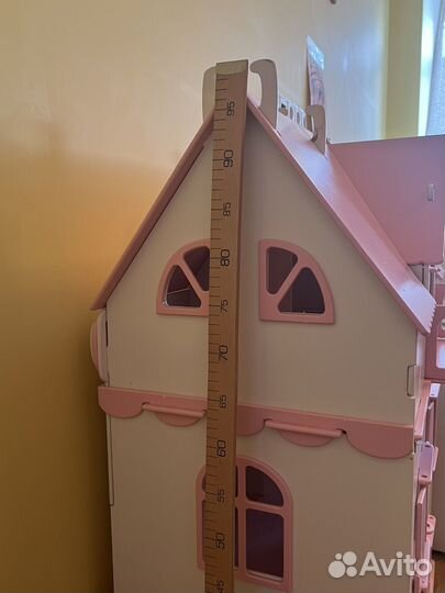 Большой кукольный домик для девочки. Деревянный