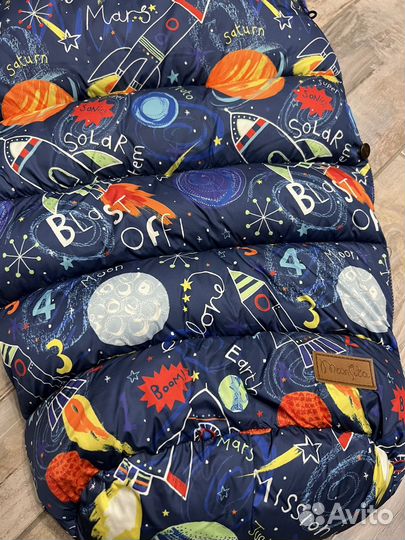 Зимний конверт в коляску Mansita