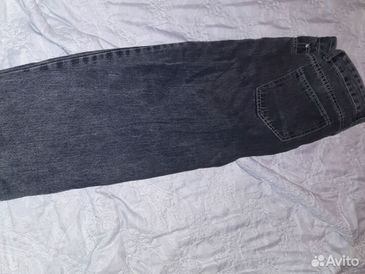 Джинсы женские широкие