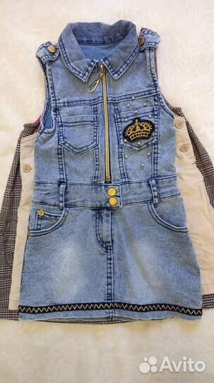 Пакет одежды для девочки 80-86 рост