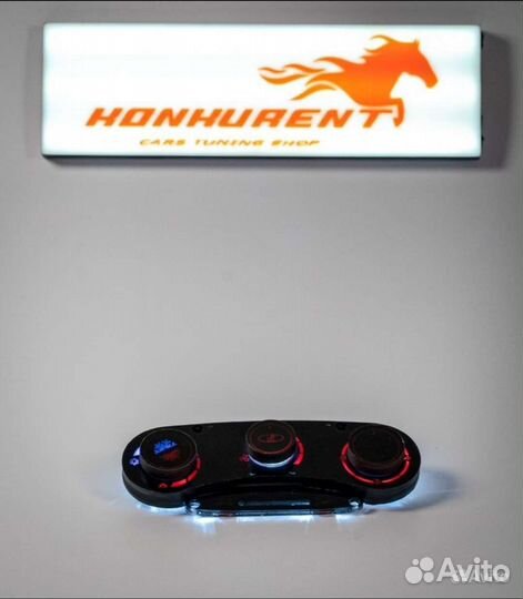 Ручка управления отопителем с LED подсветкой