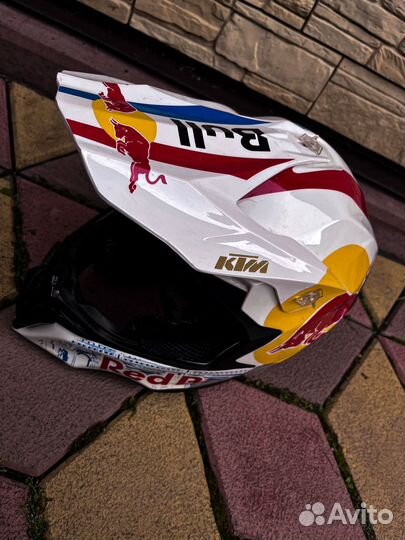 Шлем кроссовый red bull