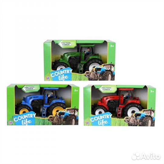 Игрушка «Трактор», микс